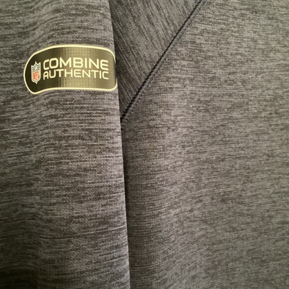 Patriot’s Under Armour Navy Ladies S/P Sweatshirt with Logo on Left Chest NWOT - Picture 3 of 5